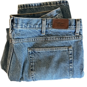 LL Bean flannel lined jeans size‎ 40x29